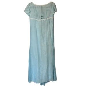 Vtg Lorrie Deb Juliette Maxi Prom Dress Size Small